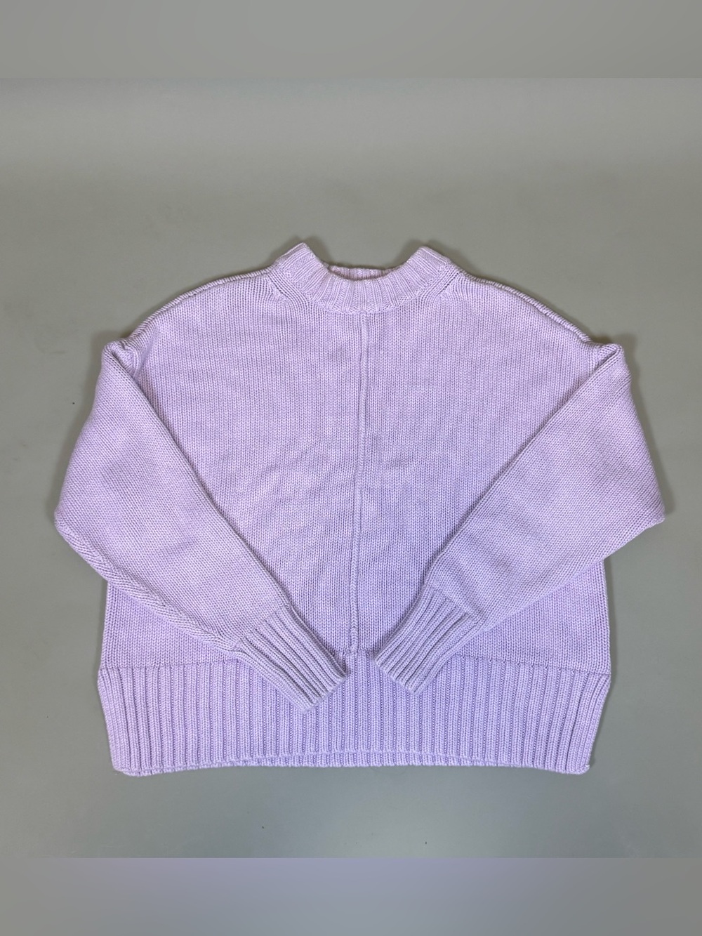 A New Day Women’s Small Lavender Purple Mock Neck Knit Sweater Pullover